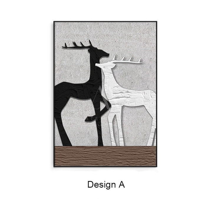 Gentle Guidance Modern Oil Painting