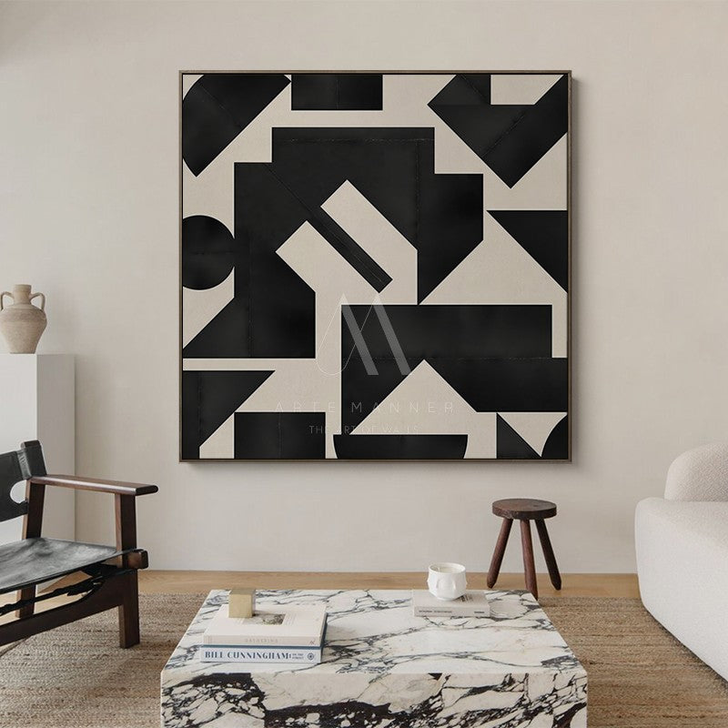 Internal Masks Modern Abstract Wall Art