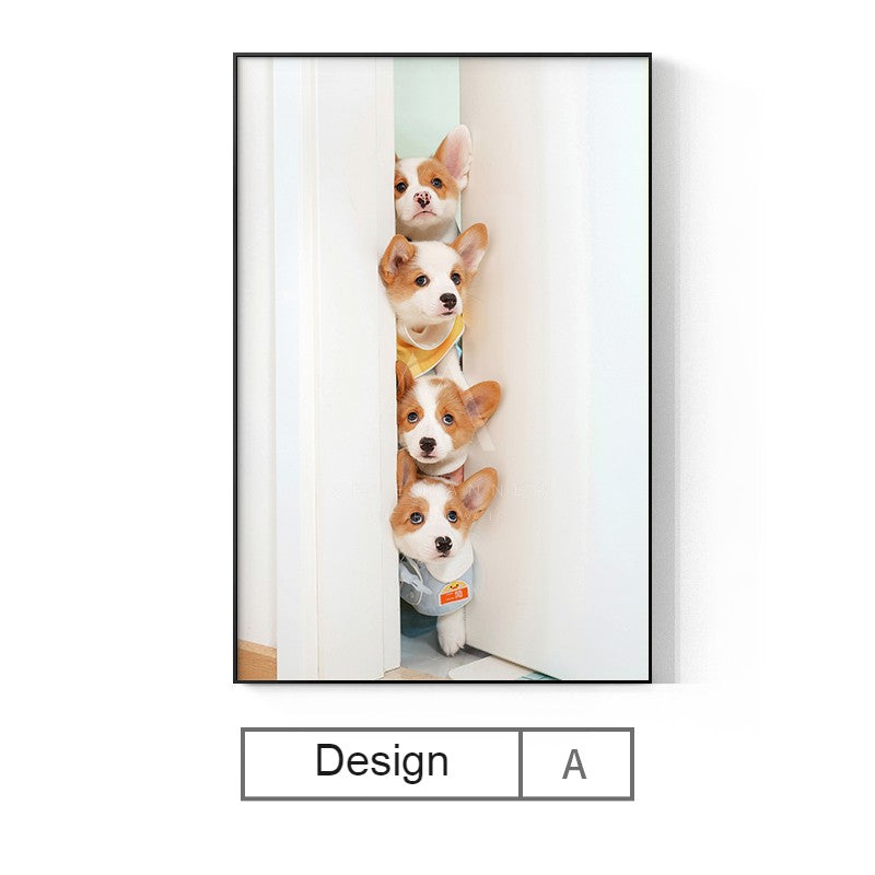 Peekaboo Modern Wall Art