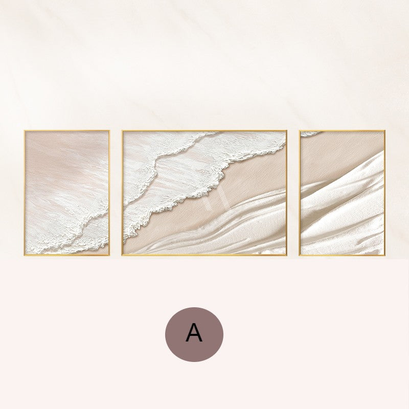 Orange Beach Modern Wall Art (Set of 3)