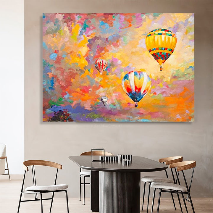 Lofty Dreams Modern Oil Painting