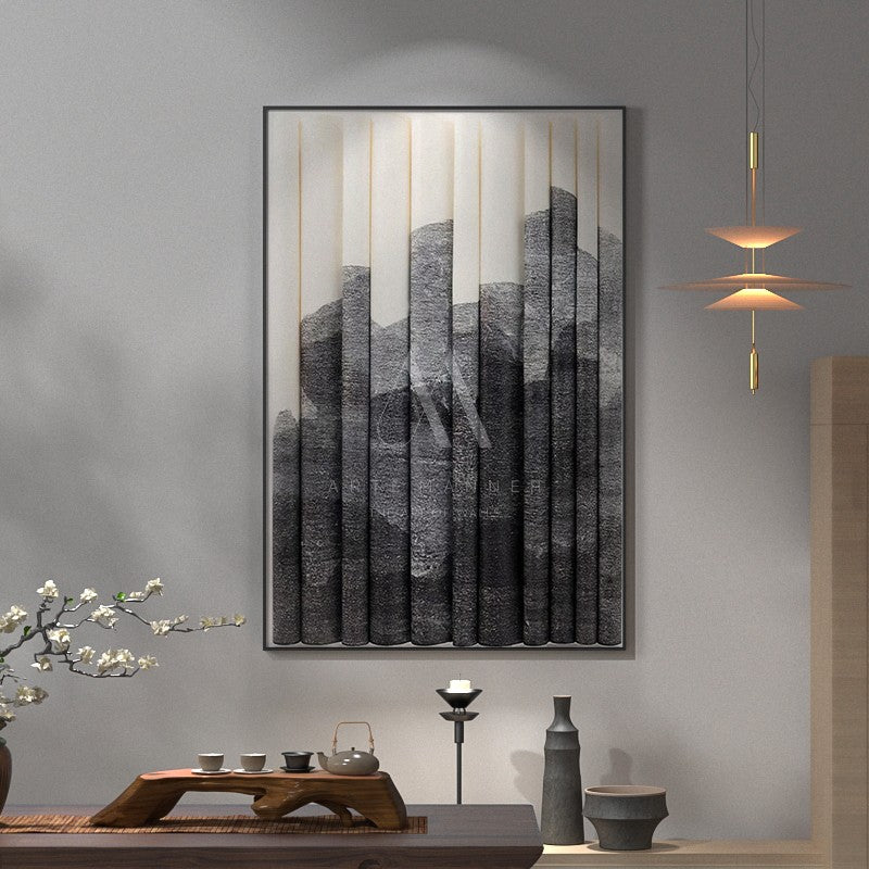 The Bride of the Mountain Modern Abstract Wall Art
