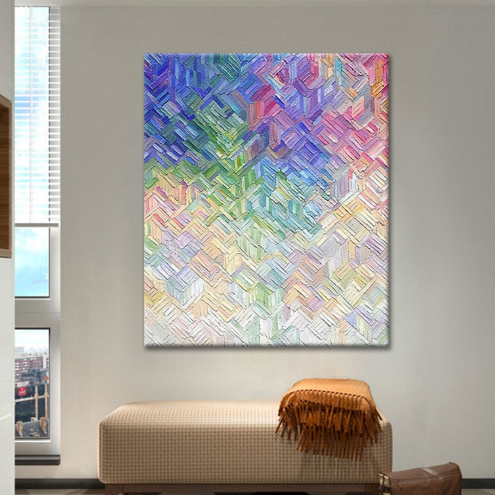Dazzle Modern Abstract Oil Painting