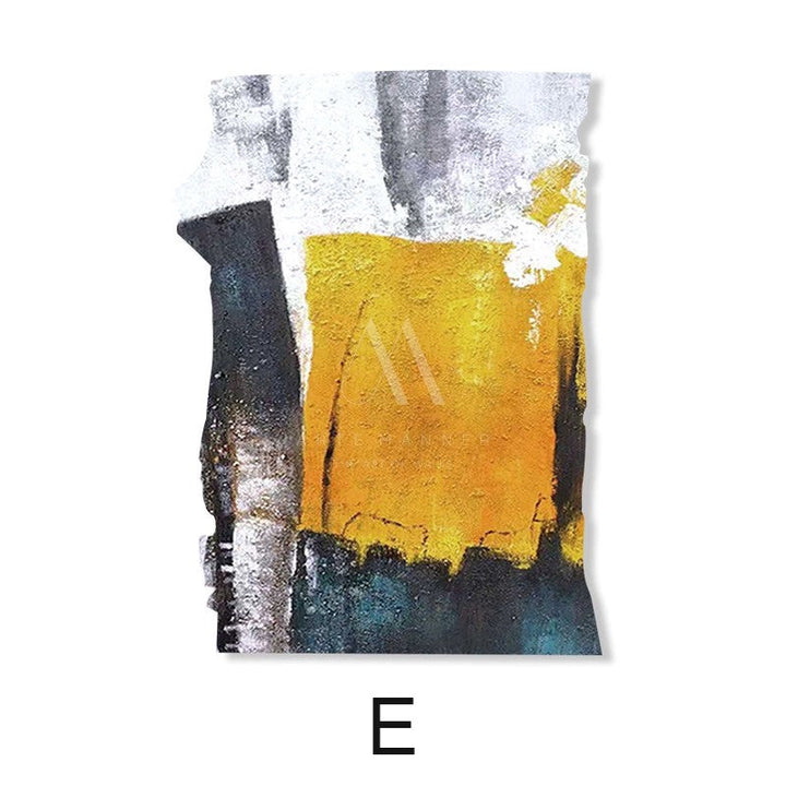 Flux Modern Abstract Oil Painting
