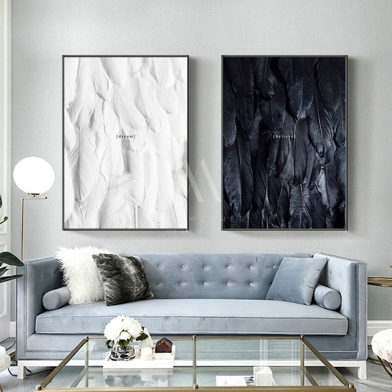 Dichotomy Minimalist Wall Art