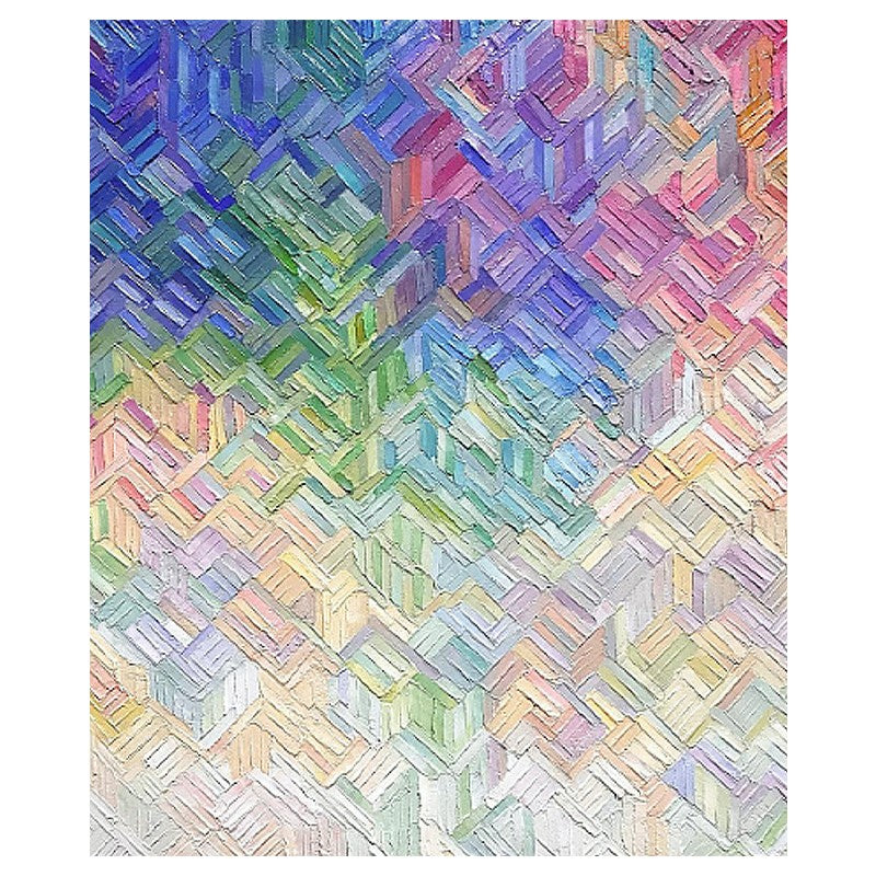 Dazzle Modern Abstract Oil Painting