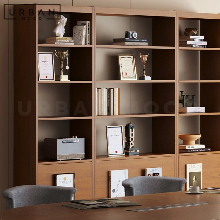 JACINTO Modern Solid Wood Shelf