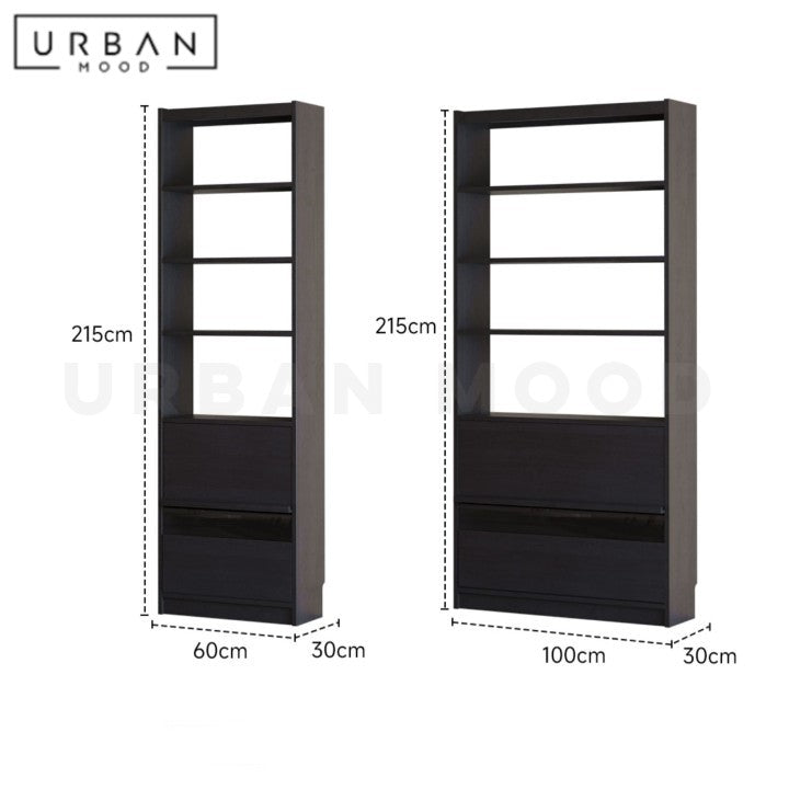 JACINTO Modern Solid Wood Shelf