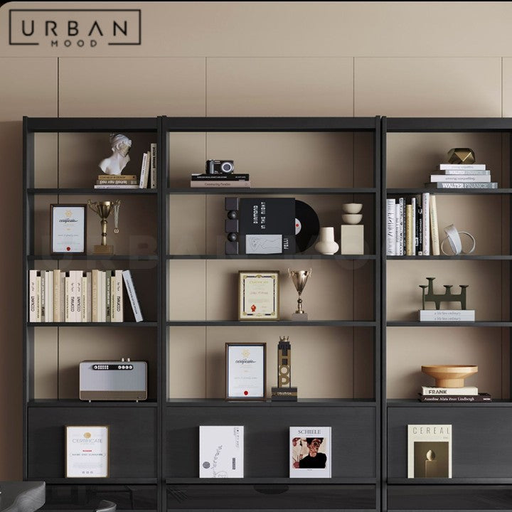 JACINTO Modern Solid Wood Shelf