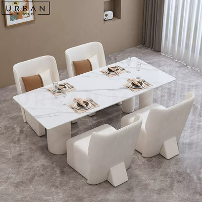 JACOBS Modern Sintered Stone Dining Table