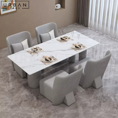 JACOBS Modern Sintered Stone Dining Table