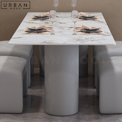 JACOBS Modern Sintered Stone Dining Table