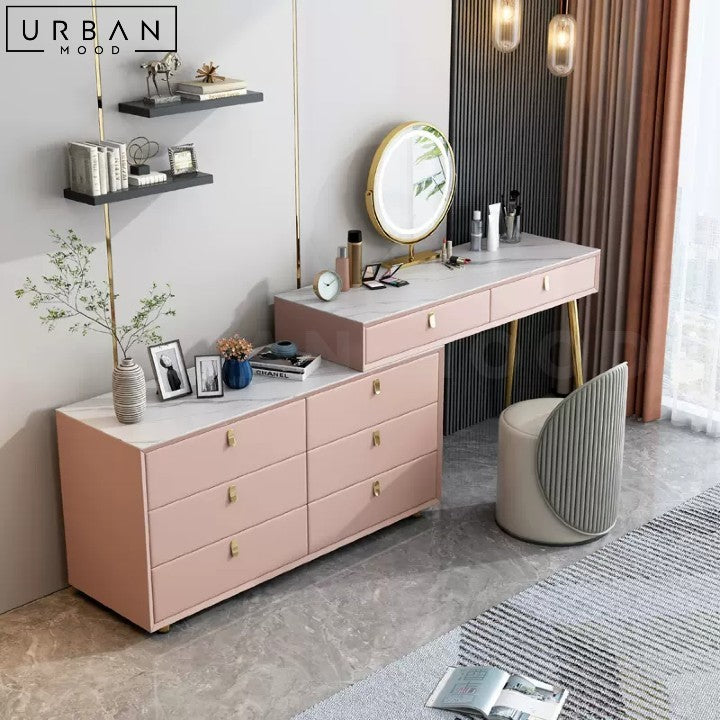 JAD Modern Vanity Table Set