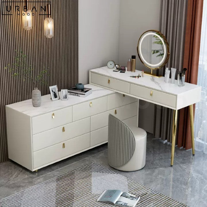 JAD Modern Vanity Table Set