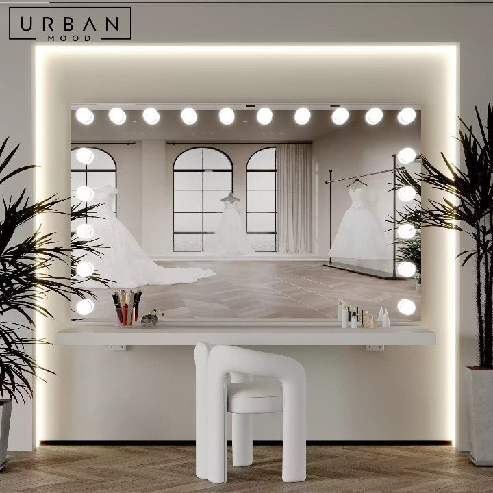 JAKELINE Hollywood LED Vanity Mirror