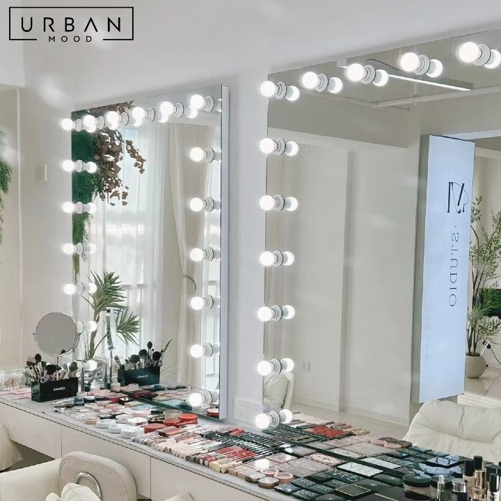 JAKELINE Hollywood LED Vanity Mirror