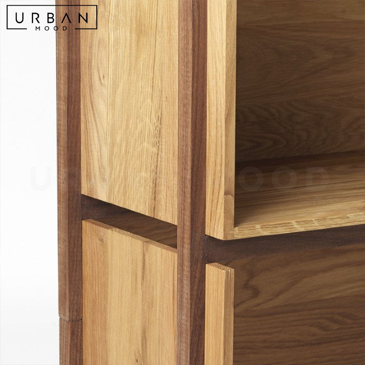 JAMMIE Modern Solid Wood Shelf