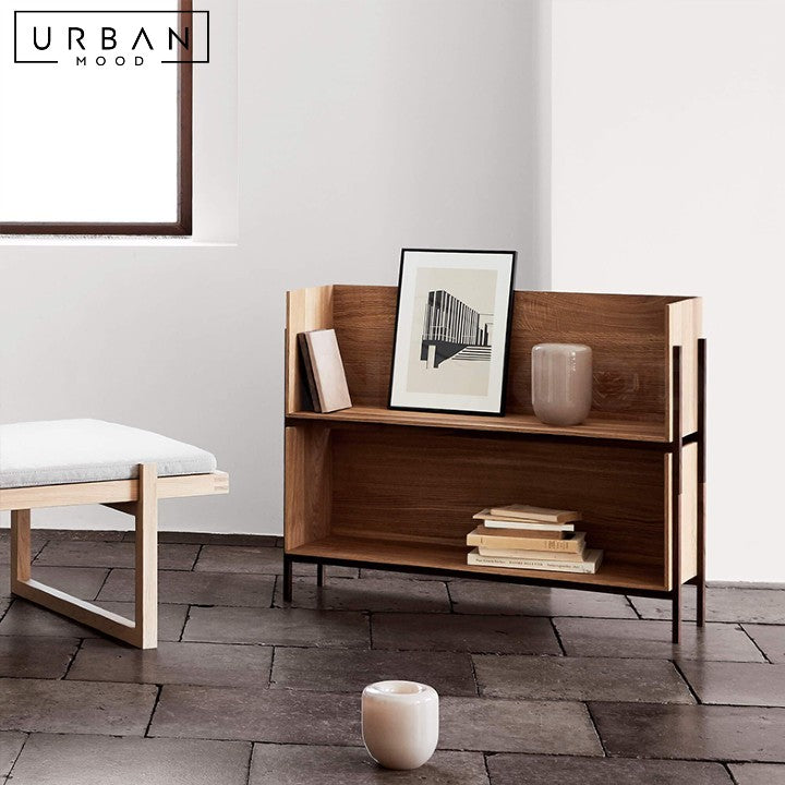JAMMIE Modern Solid Wood Shelf