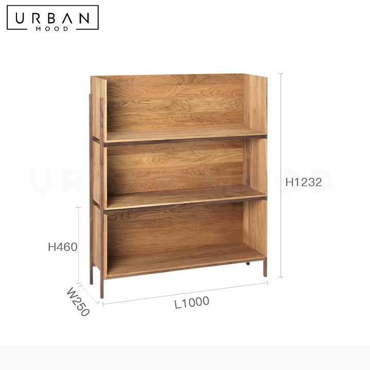 JAMMIE Modern Solid Wood Shelf