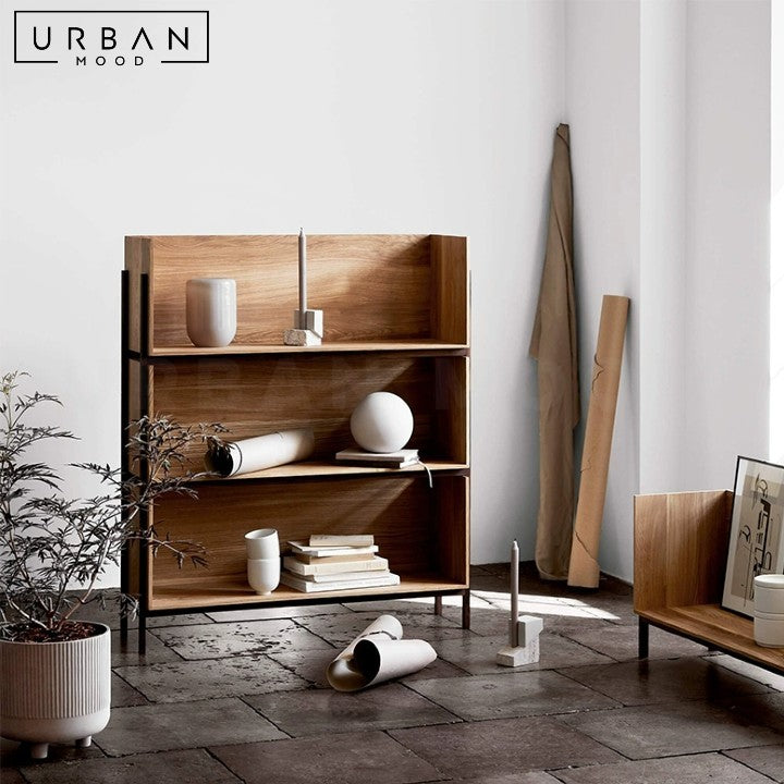 JAMMIE Modern Solid Wood Shelf
