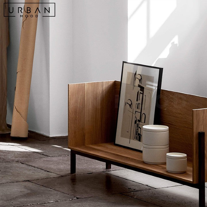 JAMMIE Modern Solid Wood Shelf