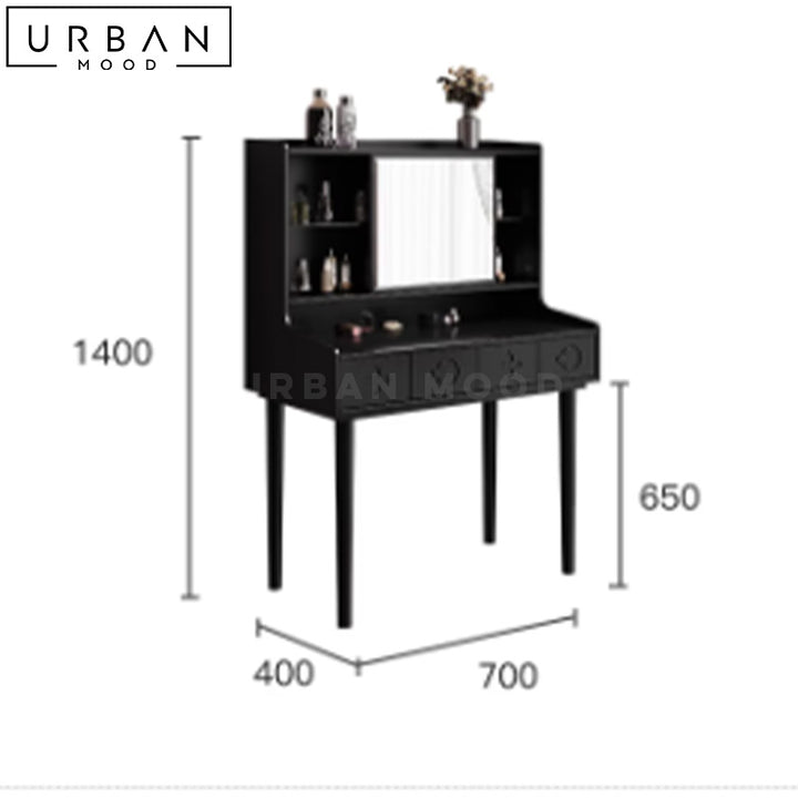 JARON Modern Vanity Table Set