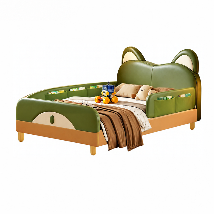 FERRAS Modern Leather Children’s Bedframe - Urban Mood Singapore