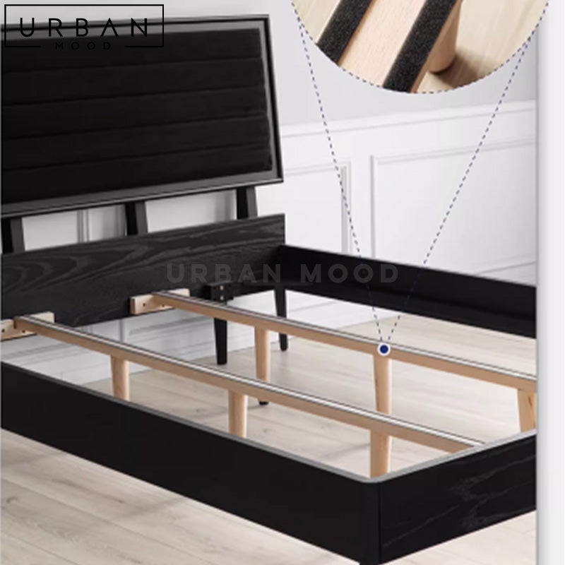 JAYCE Modern Fabric Bedframe