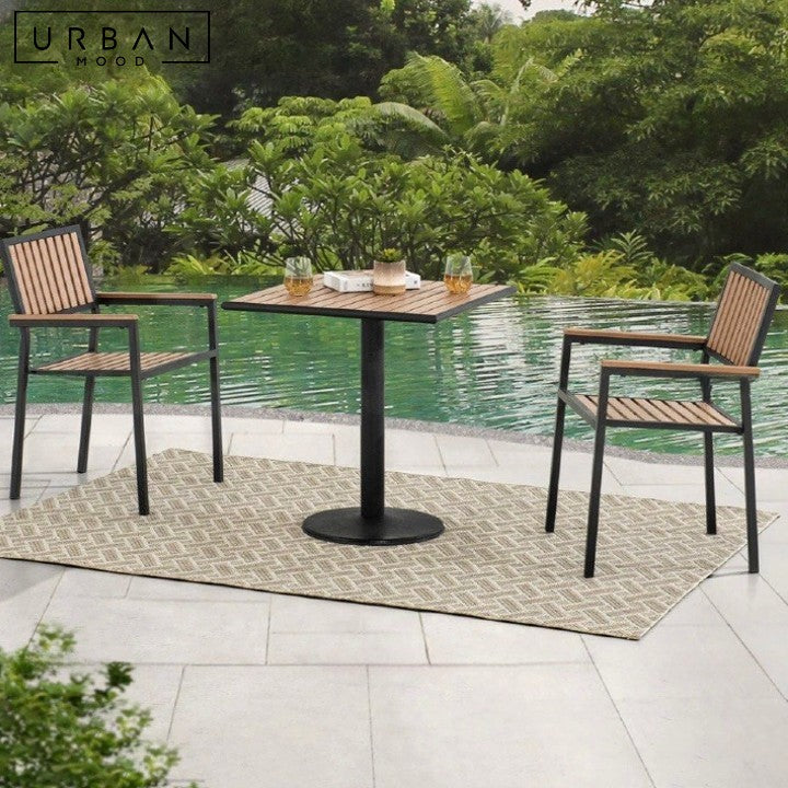 JAZMIN Modern Outdoor Dining Chair