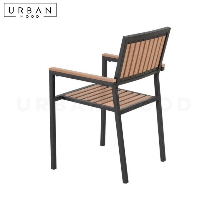 JAZMIN Modern Outdoor Dining Chair