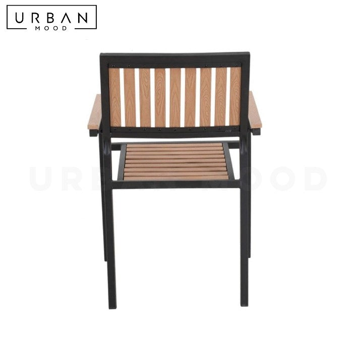 JAZMIN Modern Outdoor Dining Chair