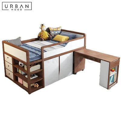 JDIAH Modern Storage Bedframe