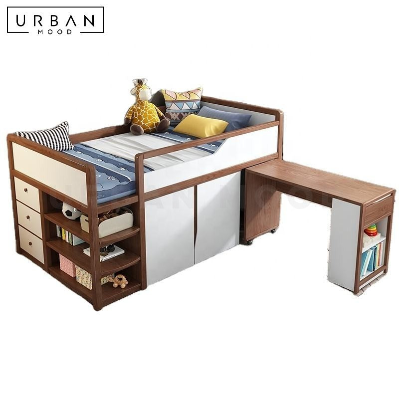 JDIAH Modern Storage Bedframe