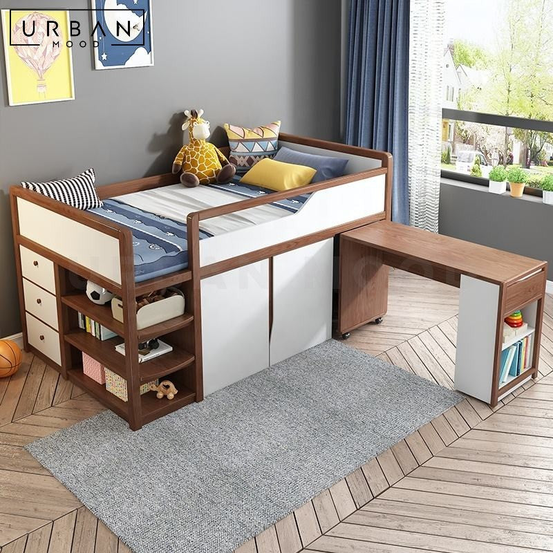 JDIAH Modern Storage Bedframe