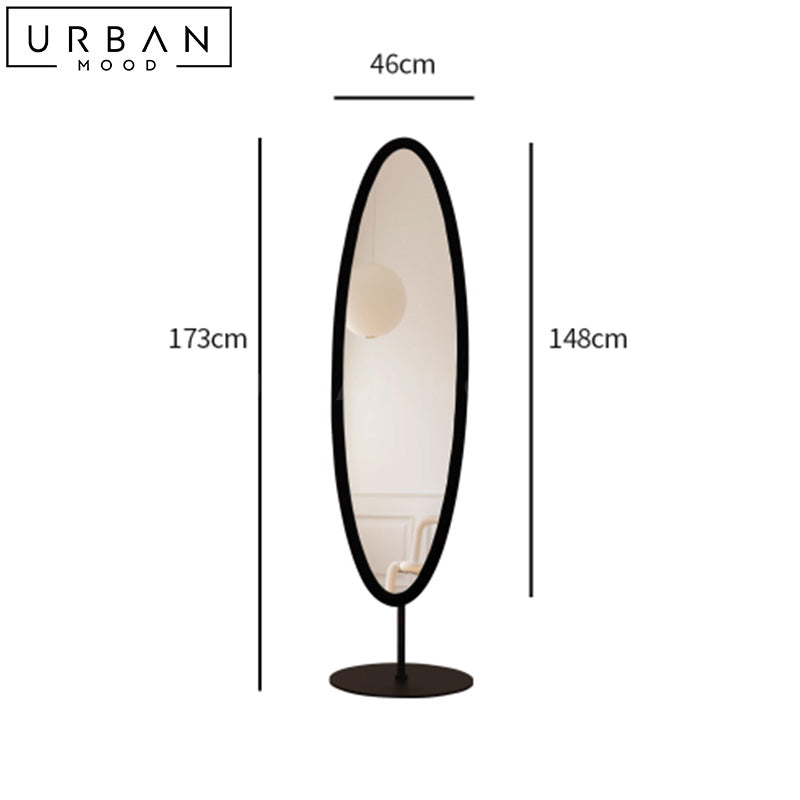 JEANIE Modern Standing Mirror