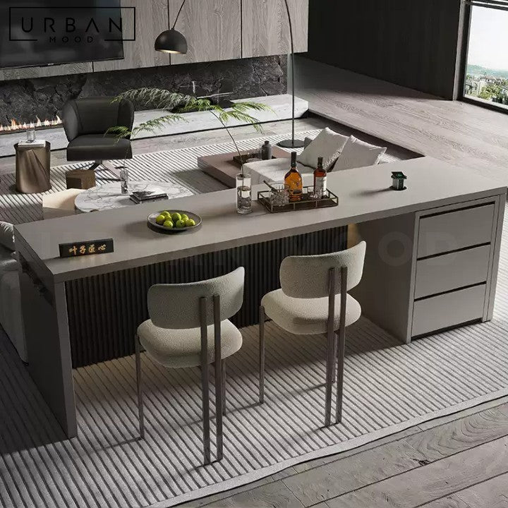 JEANNE Modern Sintered Stone Bar Table
