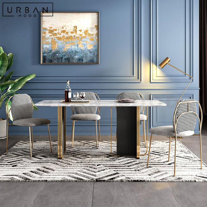 JEFFER Modern Sintered Stone Dining Table