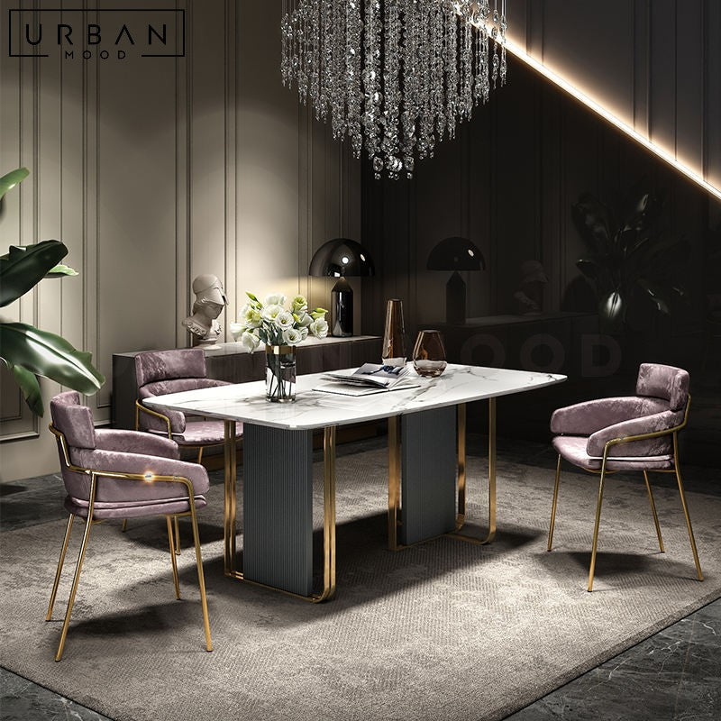 JEFFER Modern Sintered Stone Dining Table