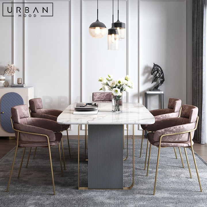 JEFFER Modern Sintered Stone Dining Table