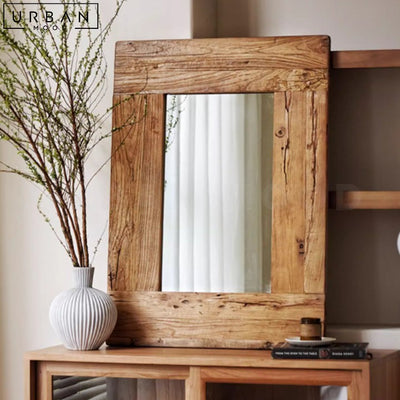 JEMMA Rustic Solid Wood Full Length Mirror