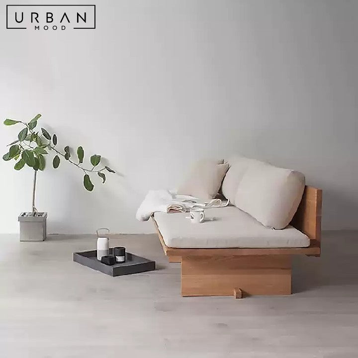 JEONG Japandi Fabric Armless Sofa – Urban Mood
