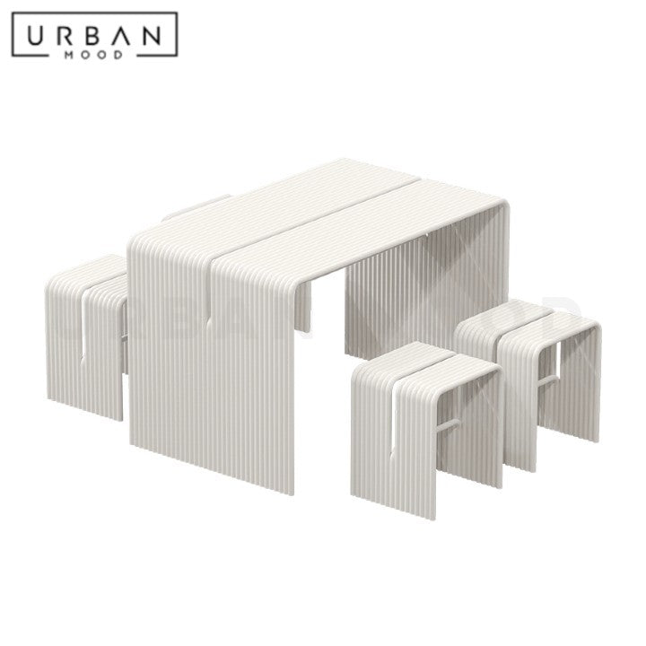 JERAL Modern Outdoor Table / Chair