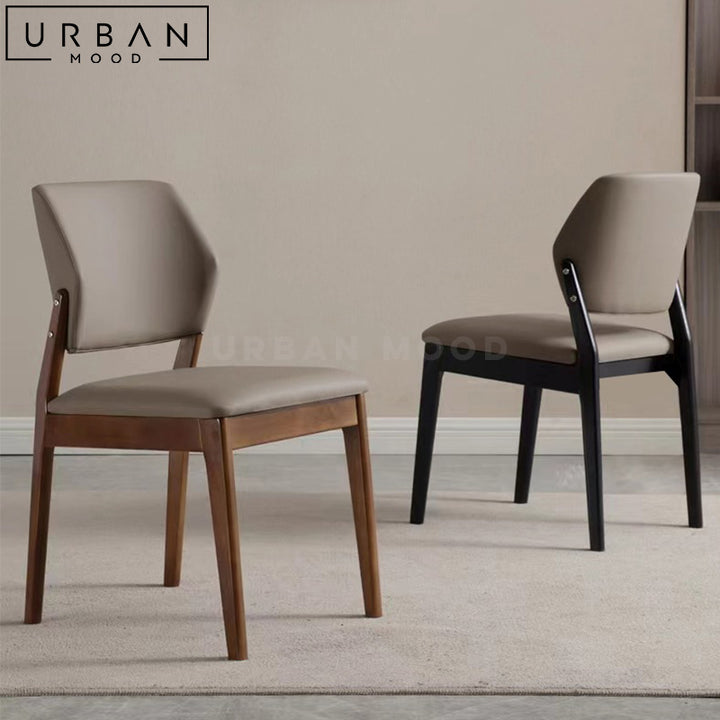 JESTI Modern Leather Dining Chair