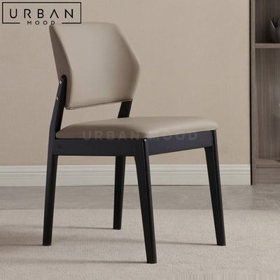 JESTI Modern Leather Dining Chair