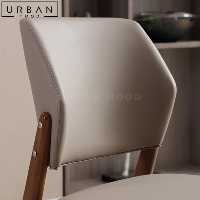 JESTI Modern Leather Dining Chair