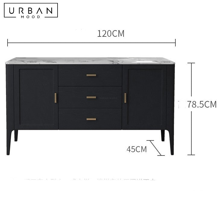 JIMENA Modern Marble Sideboard