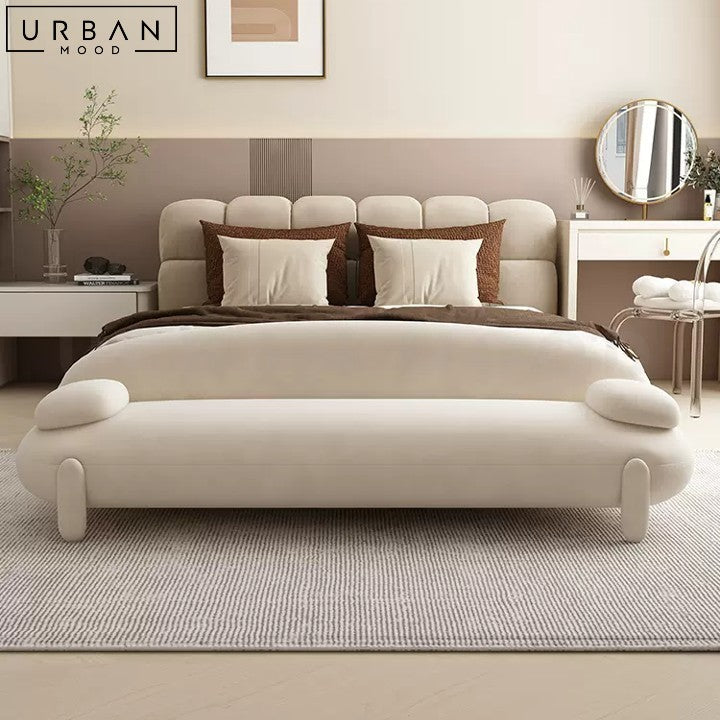 JODIEN Modern Boucle Ottoman