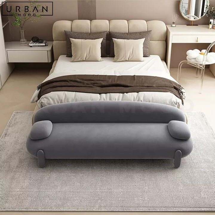 JODIEN Modern Boucle Ottoman