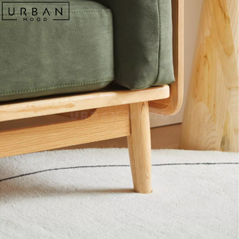 JOE Scandinavian Fabric Armchair
