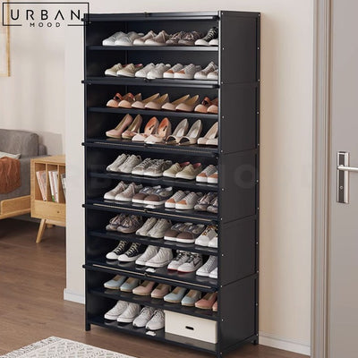 JOOS Modern Rattan Shoe Cabinet